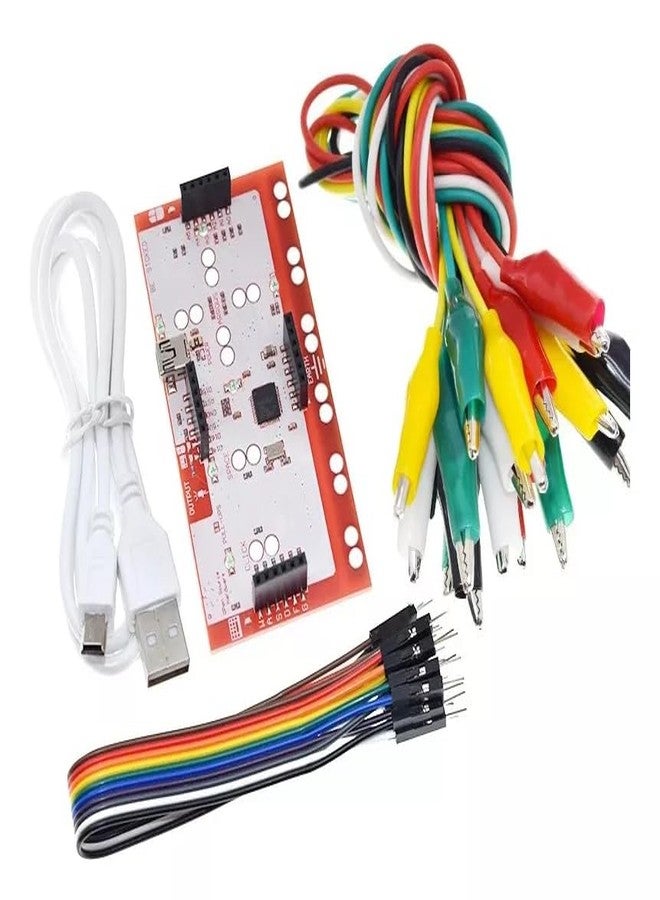 REES52 Makey Makey Tech Kit STEM Toy for Kids with USB Cable Alligator Clips Support Connect Objects to Computer Keys - Image 1